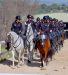entrenamiento unidad caballería policía nacional