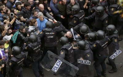 Nuevos uniformes de los antidisturbios de la Policía Nacional