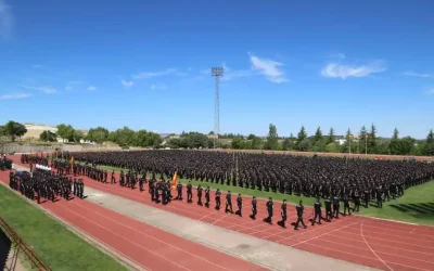 Así es un día normal en la Escuela Nacional de Policía de Ávila
